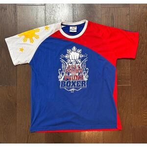 Manny Pacquiao Best Pound for Pound Boxer T-Shirt Mens Size XXL